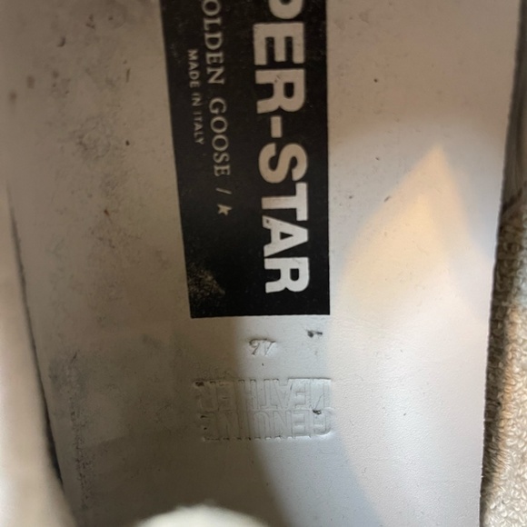 Golden Goose Low Top Super Star Sneakers - Size 46 - Picture 6 of 6